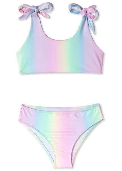 Ivory Trillium Kid's Clothing Rainbow Bikini