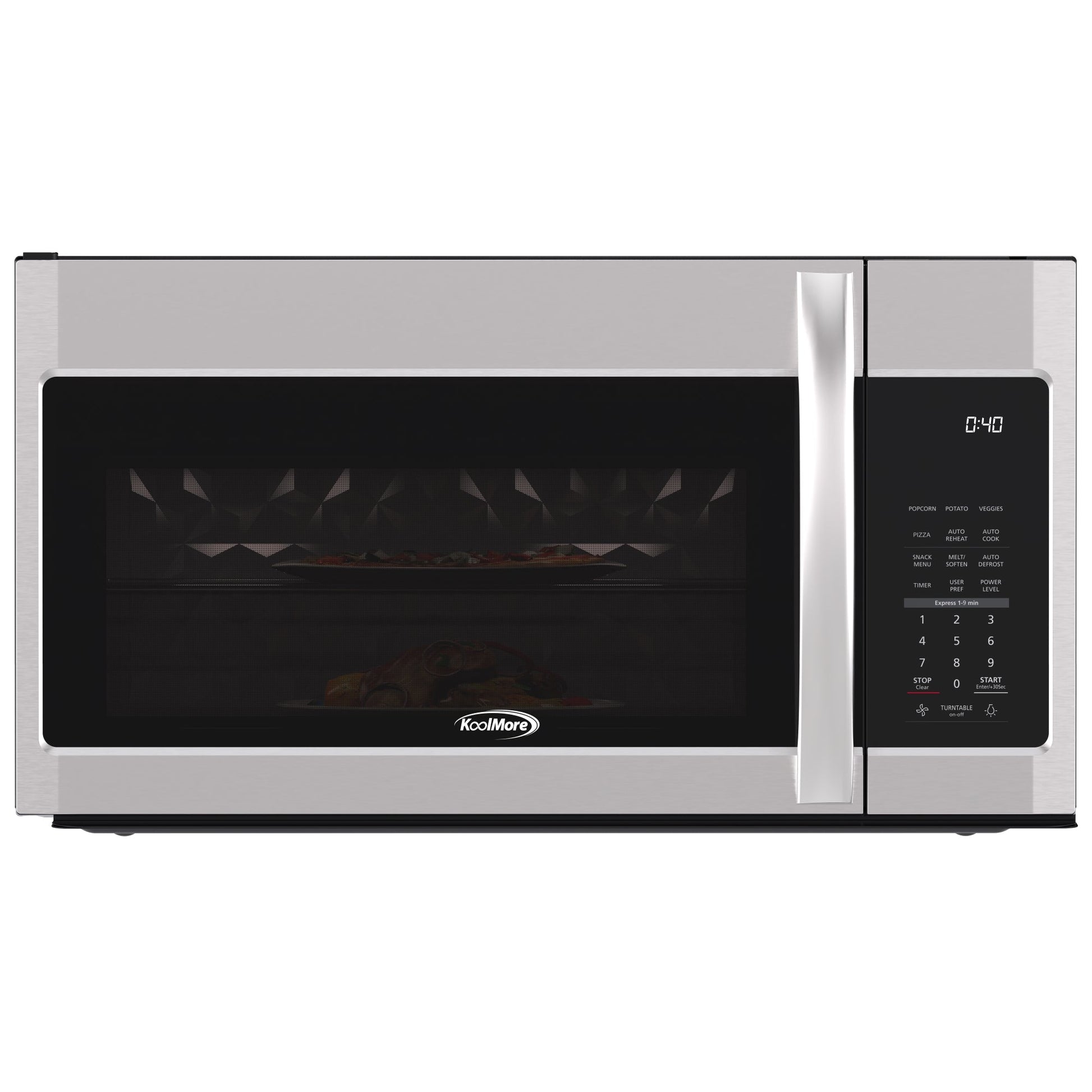 Violet Blackhaw Food & Beverage Over the Range Stainless Steel Microwave