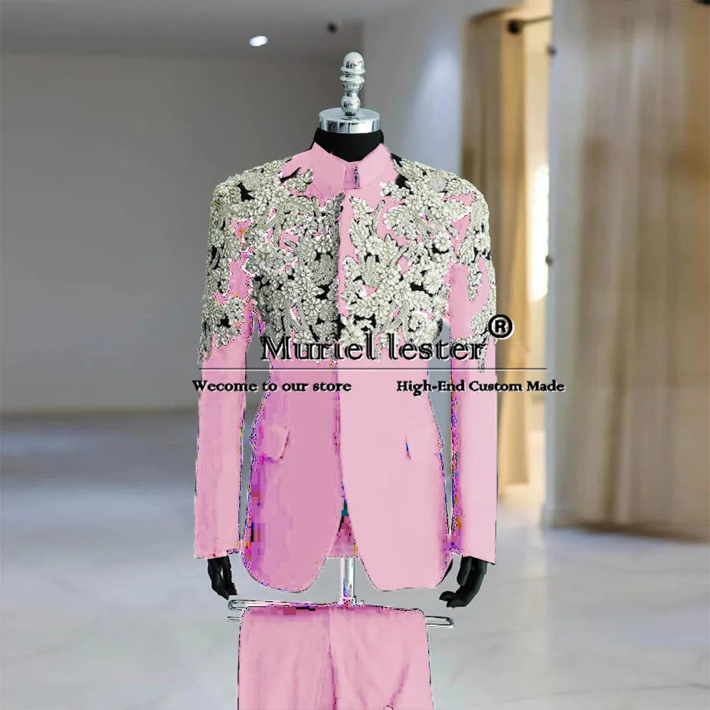 Next Level Fly Men's Royal Design Suit Jacket