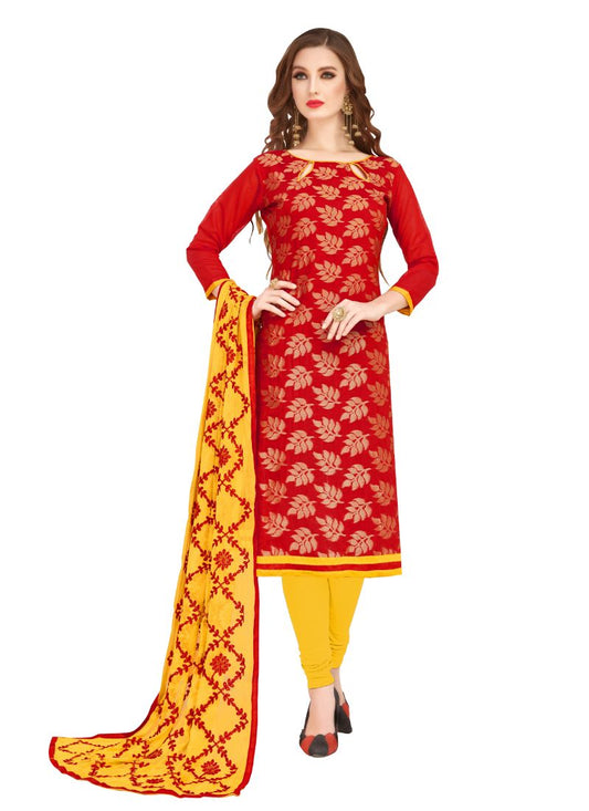 Ivory Cassiopeia Women's Clothing Woman's Banarasi Jacquard Salwar