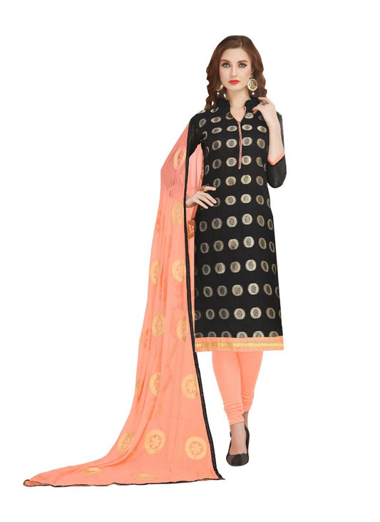 Ivory Cassiopeia Women's Clothing Woman's Banarasi Jacquard Salwar