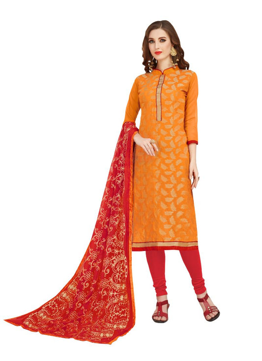 Ivory Cassiopeia Women's Clothing Women's Banarasi Jacquard Salwar