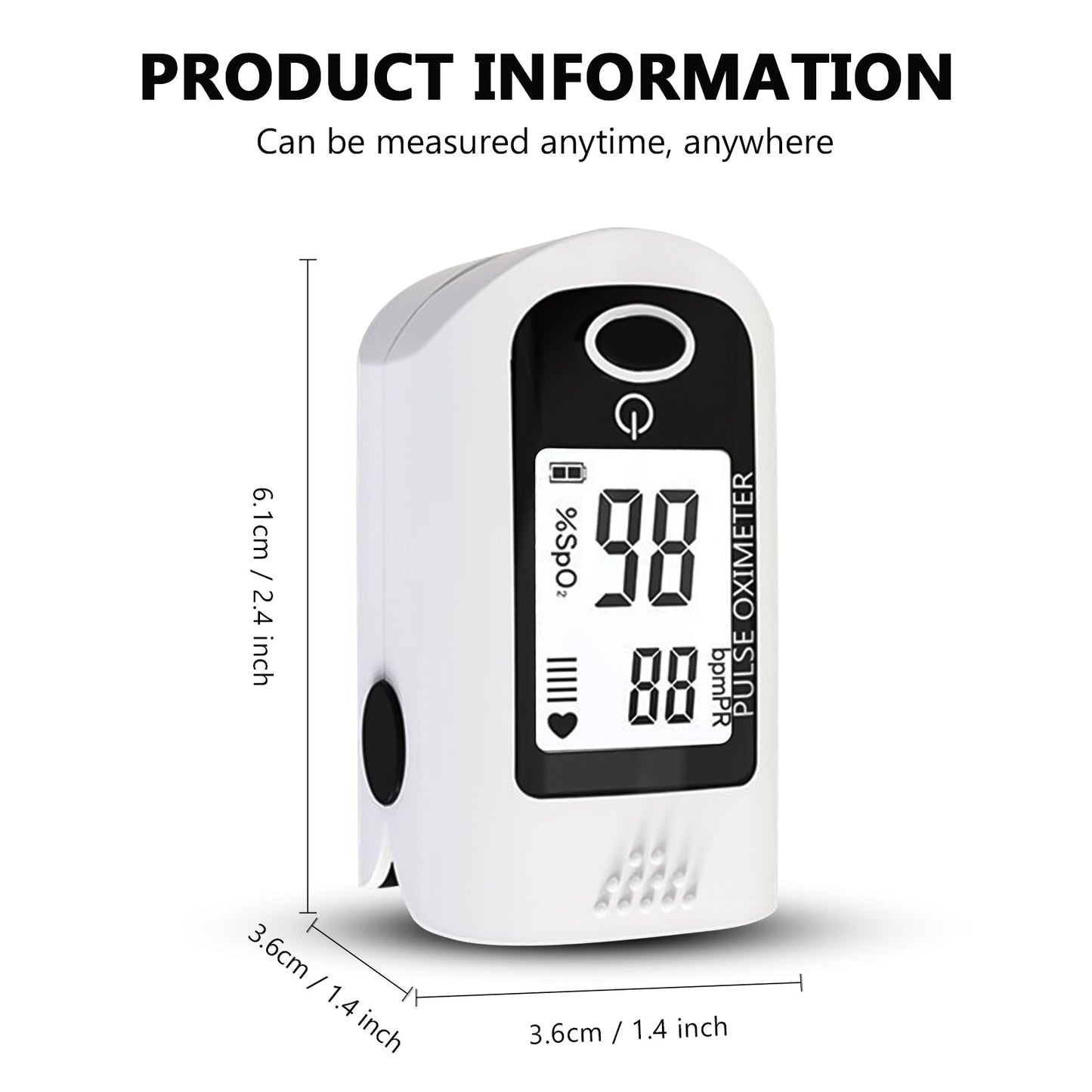 Pink Iolaus Healthcare Real-Time Health Monitoring Kit with Forehead Thermometer & Blood