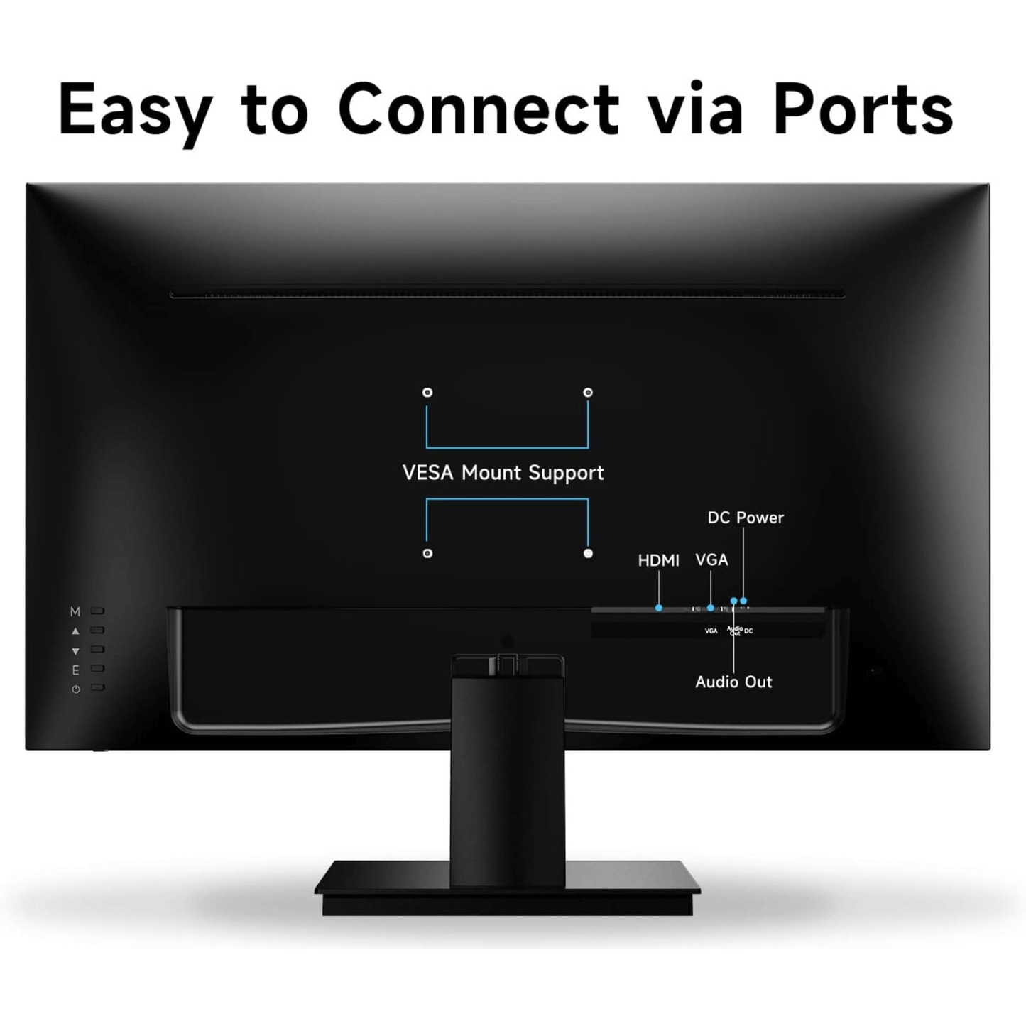 Sky Iapetus Audio & Video 27" Norcent Frameless Computer Monitor FHD 75HZ VA