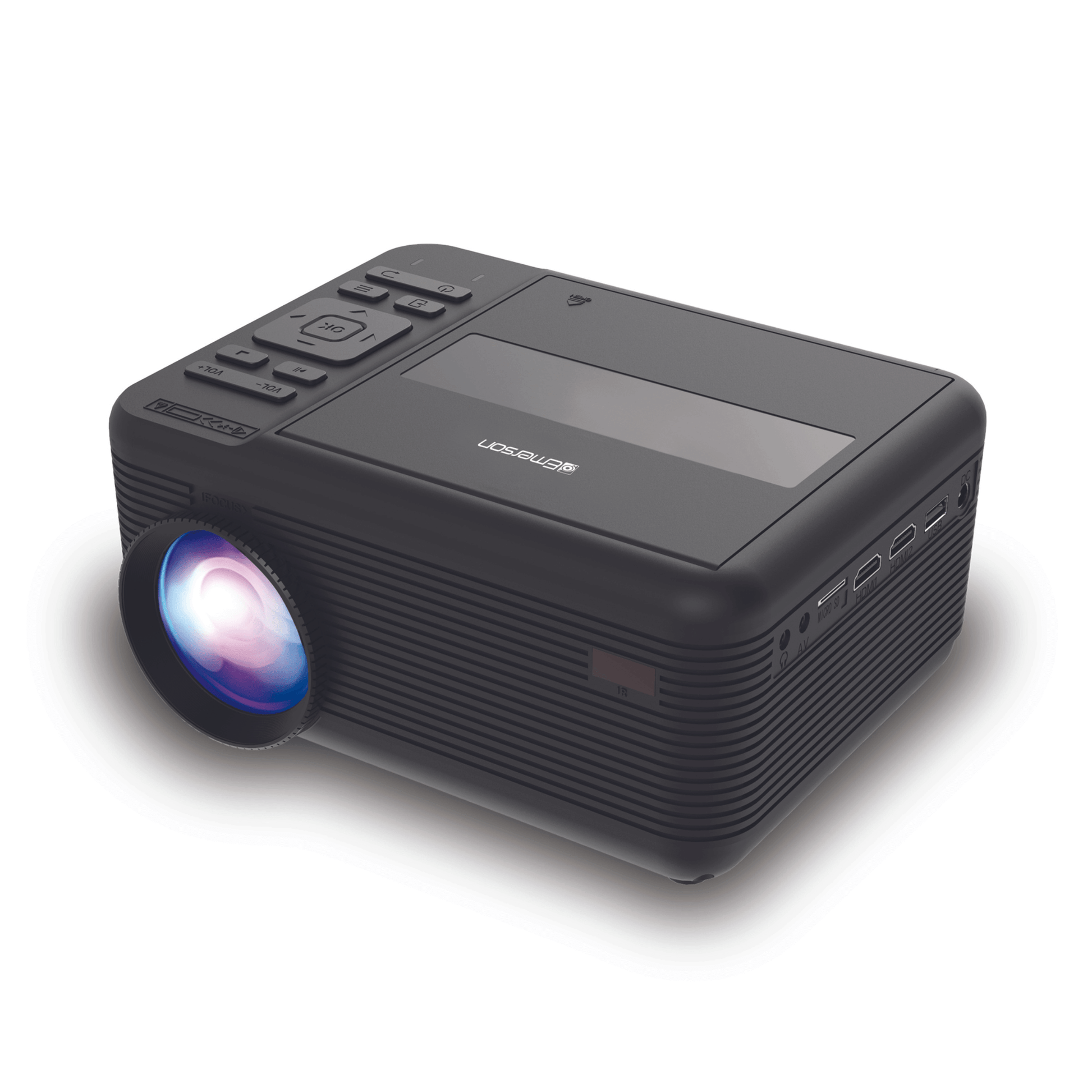 Sky Iapetus Audio & Video Emerson 150" Home Theater LCD Projector Combo with Built-In DVD Player