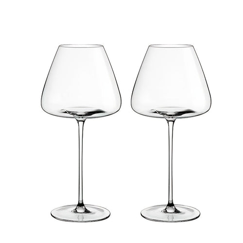 Champagne Apollo Home & Garden 1pc Elegant Hand-Blown Lead-Free Glasses, Reusable Stemmed Anti-Slip Wine Glass