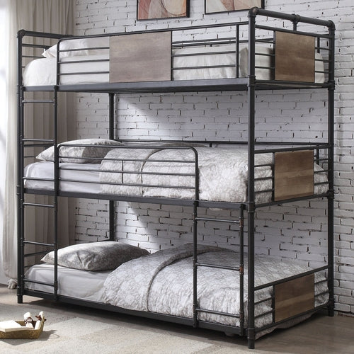 Jade Furniture HandBrushed 3 Story Bunk Beds