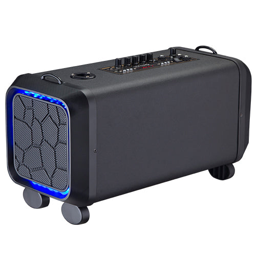 Sky Iapetus Audio & Video Portable PA System Karaoke Speaker with TWS, FM Radio & LED Disco Ball