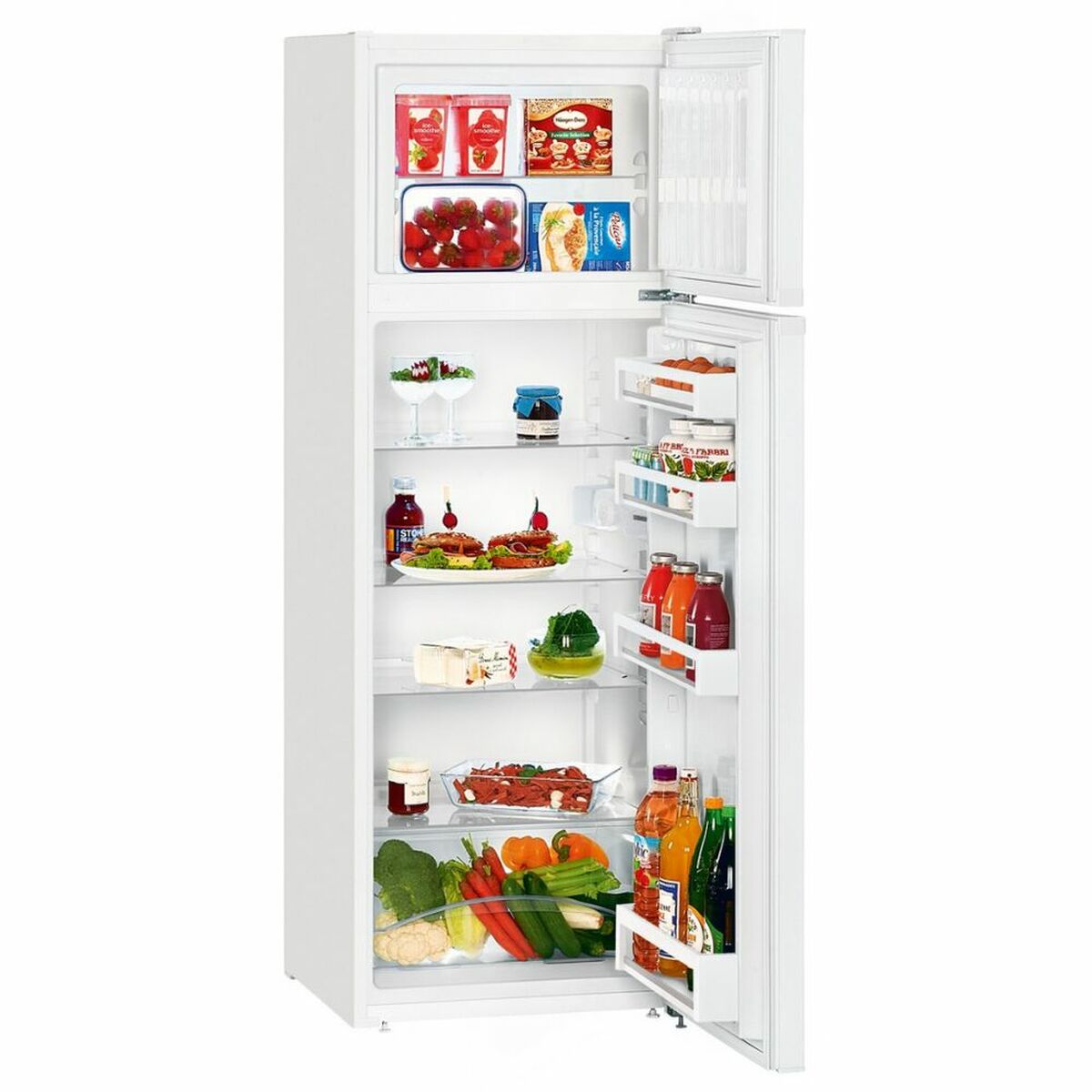 Bigbuy Consumer Electronics Liebherr White Refrigerator CT2931-21 157 White 157 x 55 cm