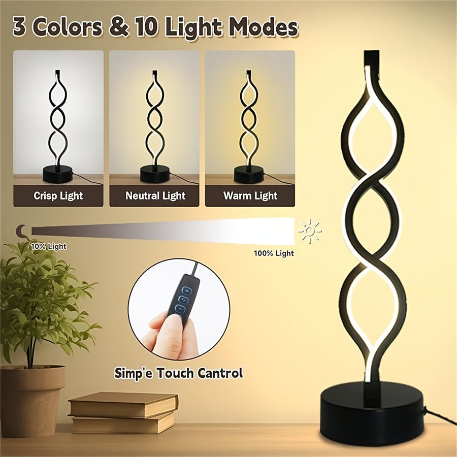 Champagne Apollo Home & Garden Creative LED Desk Lamp Stylish Durable Nightlight