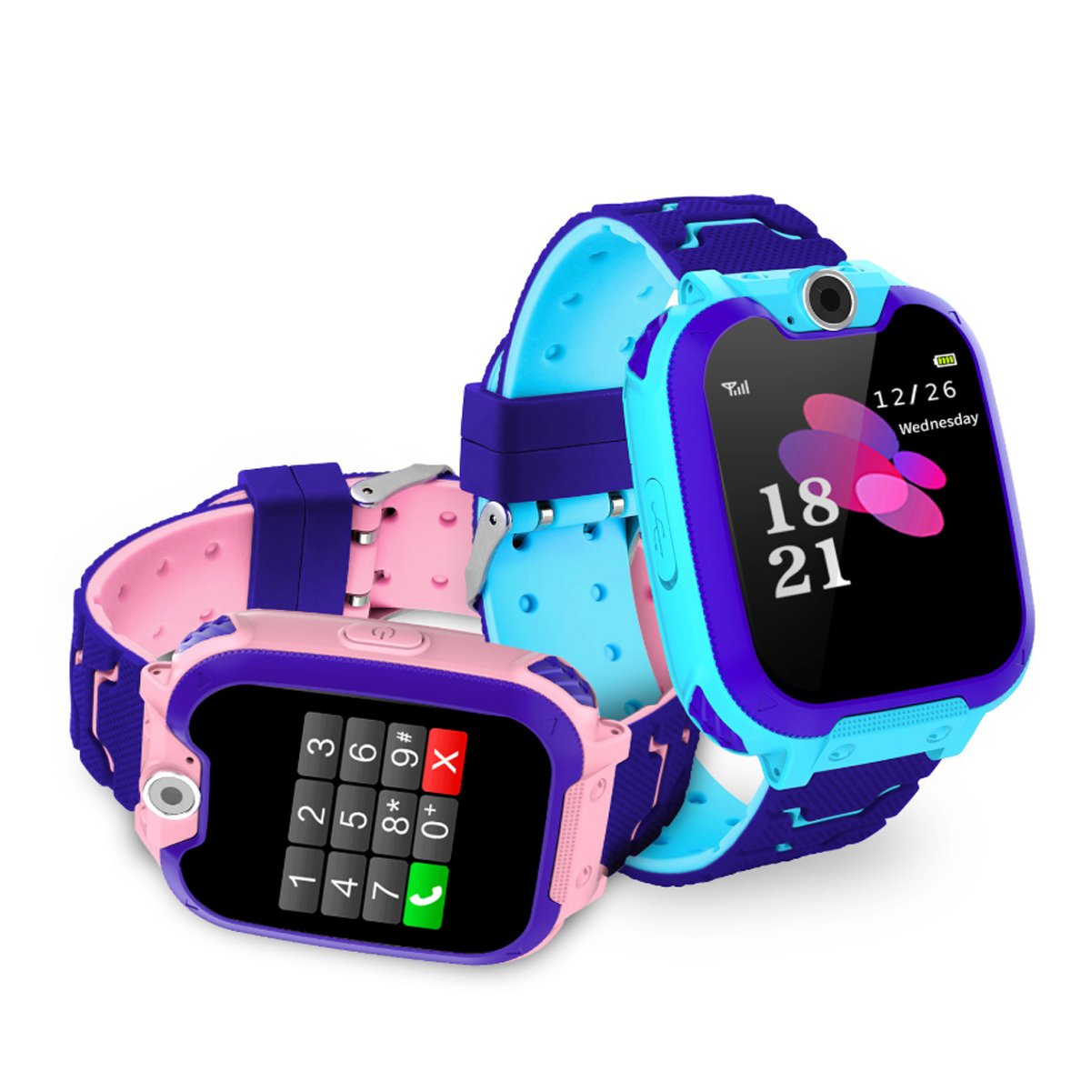 Salmon Lucky Tech Accessories Kid's Tick Tack Smart Watch