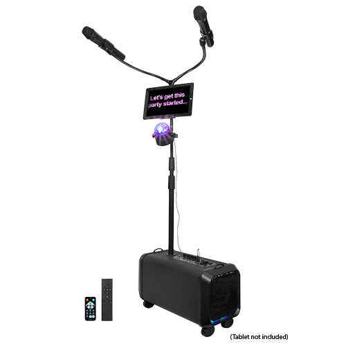 Sky Iapetus Audio & Video Portable PA System Karaoke Speaker with TWS, FM Radio & LED Disco Ball