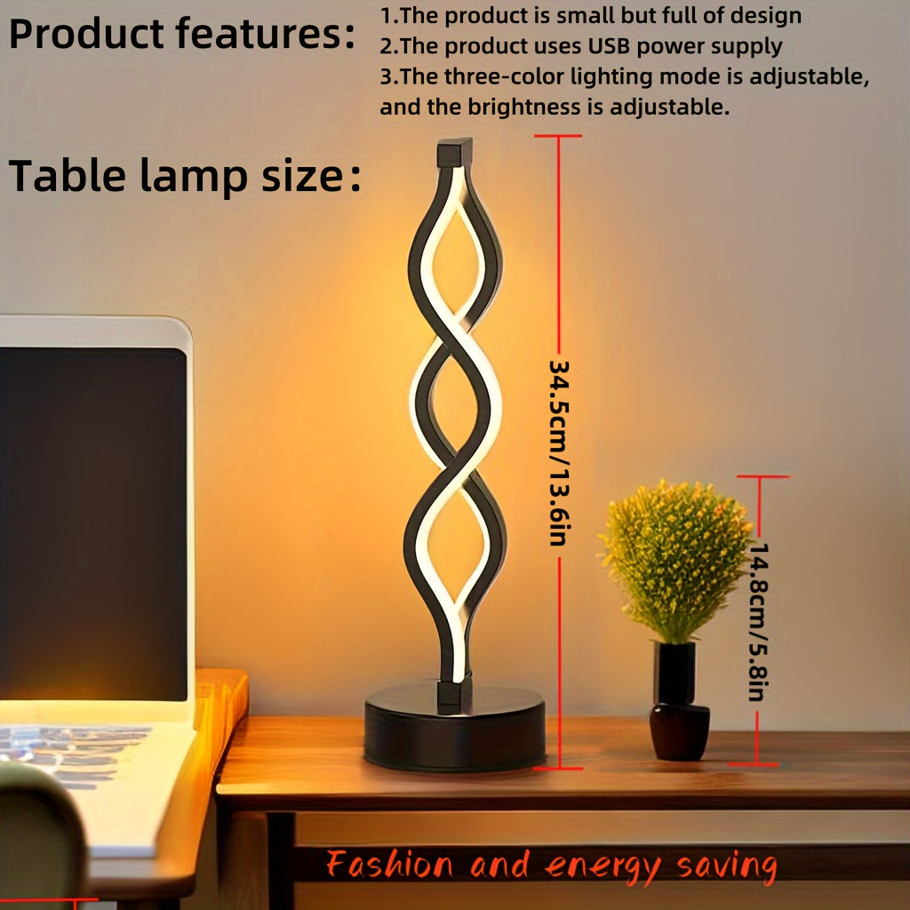 Champagne Apollo Home & Garden Creative LED Desk Lamp Stylish Durable Nightlight