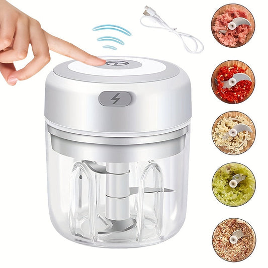 Champagne Apollo Home & Garden Compact Electric Garlic Vegetable Chopper