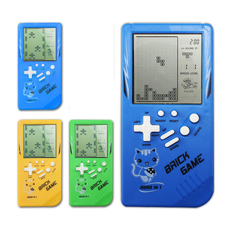 Teal Simba Bath & Beauty Retro Childhood Tetris Handheld Game Player