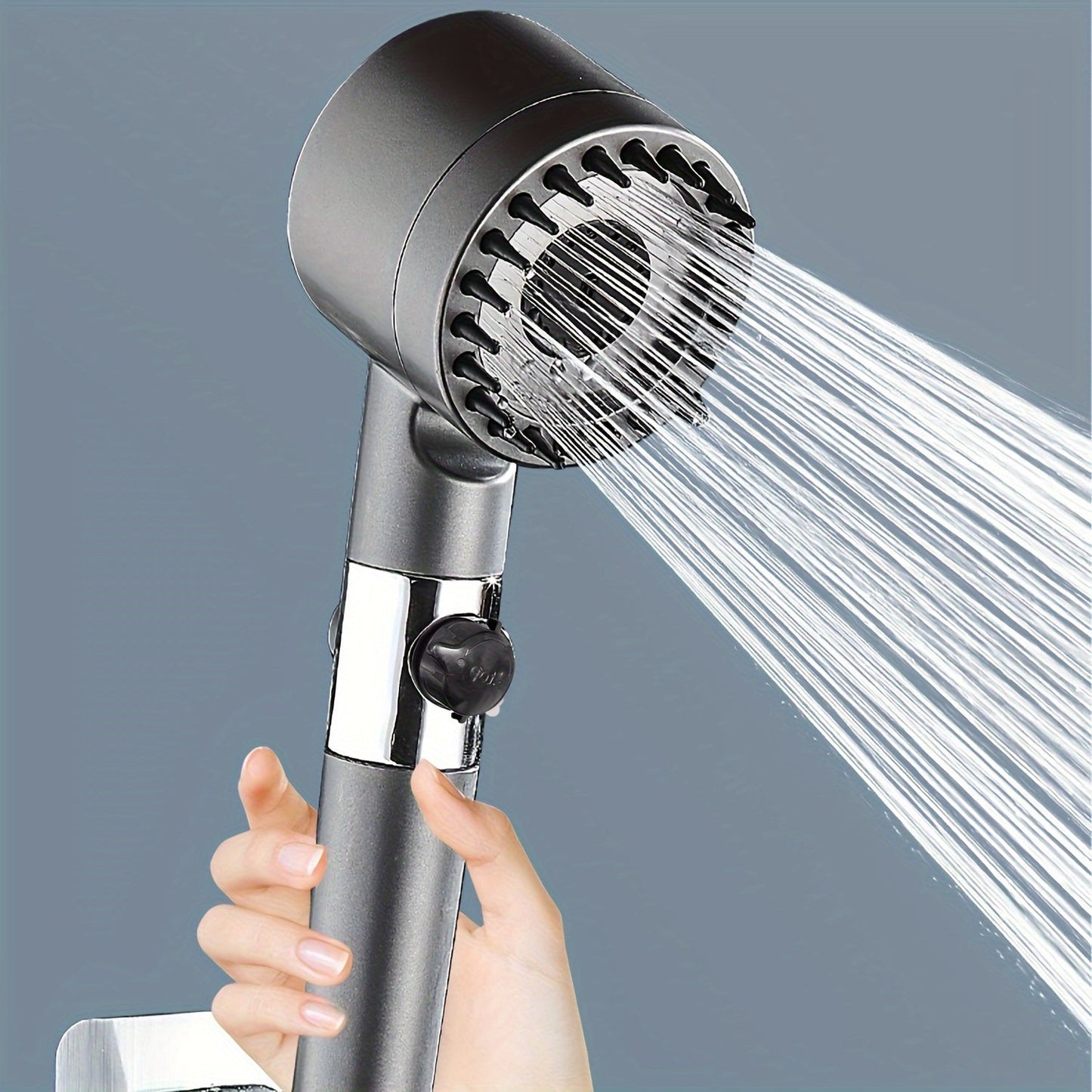 Champagne Apollo Home & Garden HighPressure Massage Handheld Shower Head with Filter