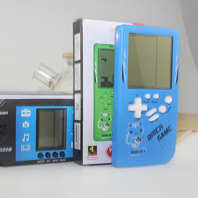 Teal Simba Bath & Beauty Retro Childhood Tetris Handheld Game Player