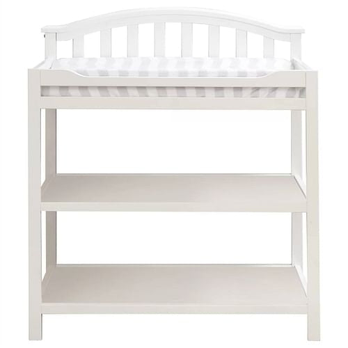 Yellow Crius Other SF Home Baby Toddler Changing Table in White Wood