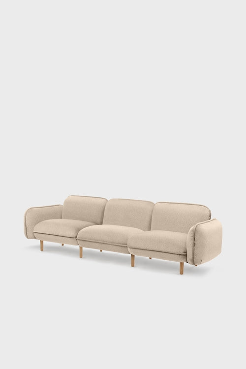 Aquamarine Poppy Furniture Two Seat Bean Sofa