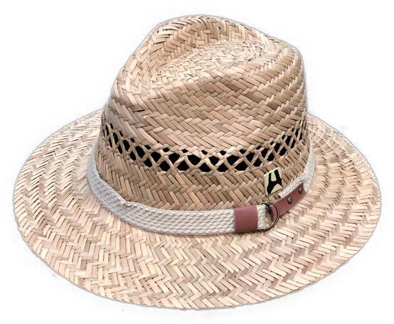 Violet Medea Hats Rush Straw 'Zion' Indiana Hat