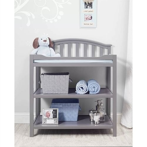 Yellow Crius Other SF Home Baby Toddler Changing Table in Grey Wood