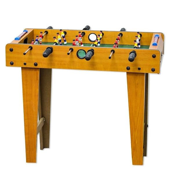 Yellow Crius Other Wooden 27-inch Foosball Table with Legs