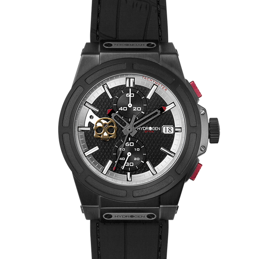 Ruby Alcestis Watches Otto Chrono Men's All Black Watches