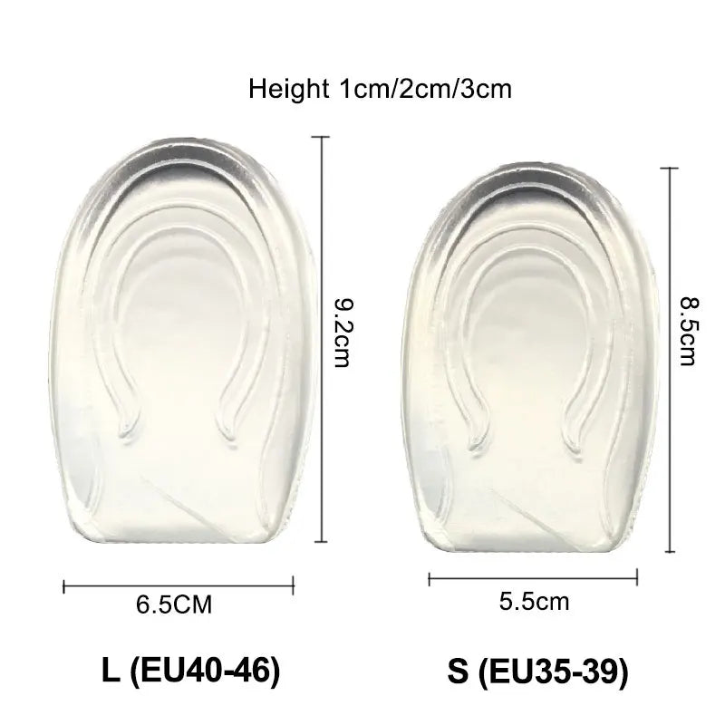 AliExpress Other Silicone Gel Height Increase Insole Heel Lifting Inserts