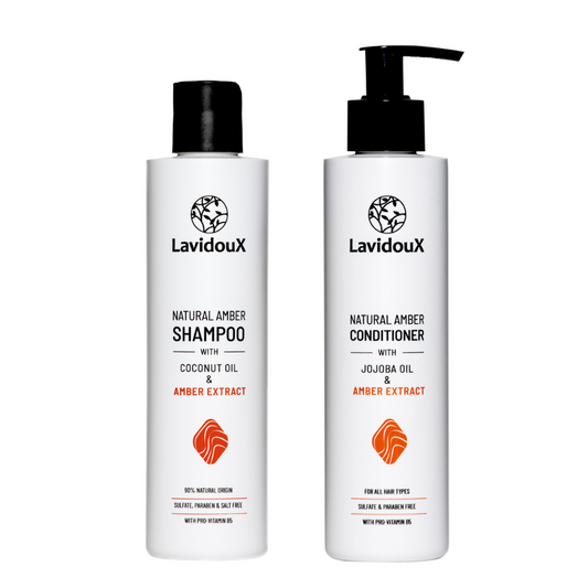 Emerald Athena Haircare Amber Shampoo & Conditioner Set