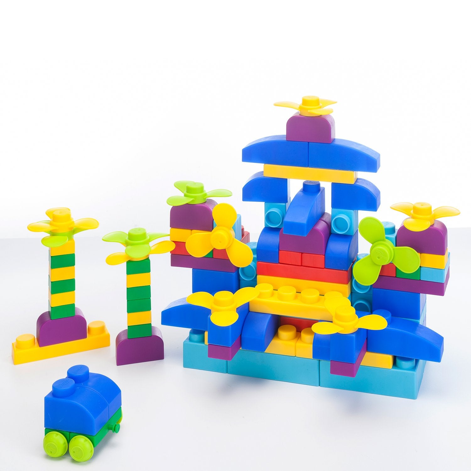 Moonstone Kids & Babies UNiPLAY 122 PCS Soft Building Blocks