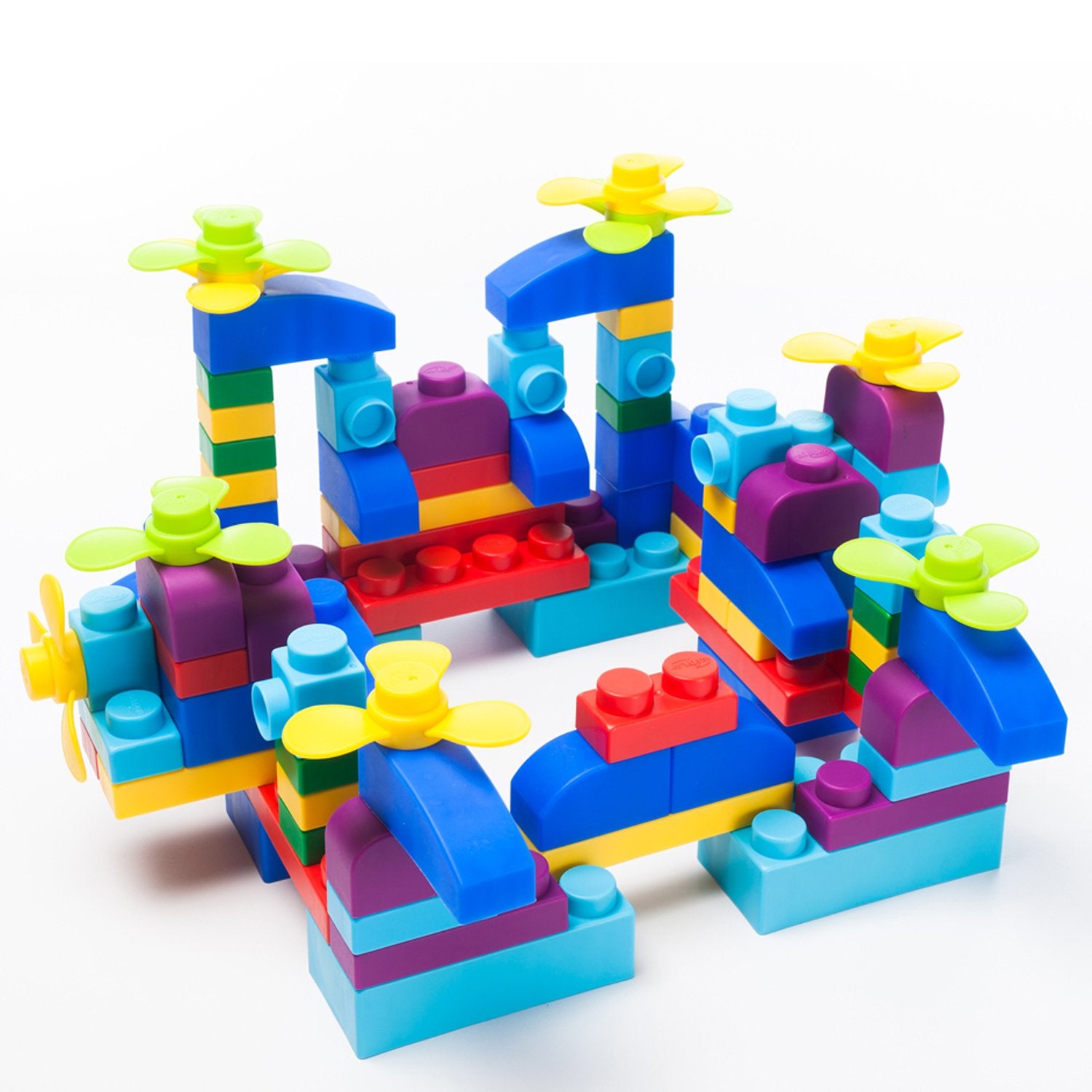 Moonstone Kids & Babies UNiPLAY 122 PCS Soft Building Blocks