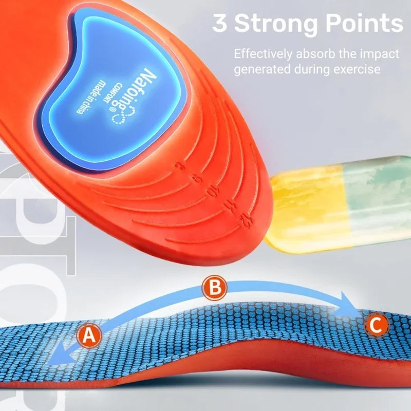 AliExpress Other Orthopedic Sports Elasticity Insoles For Shoes