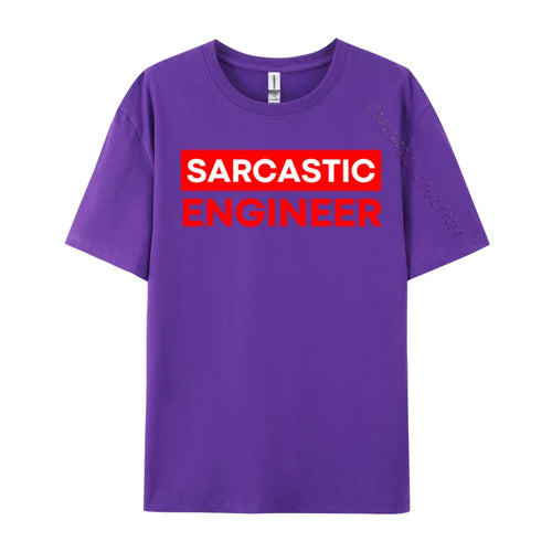 AliExpress Other Men's "Sarcastic Engineer" Print Top T-Shirt