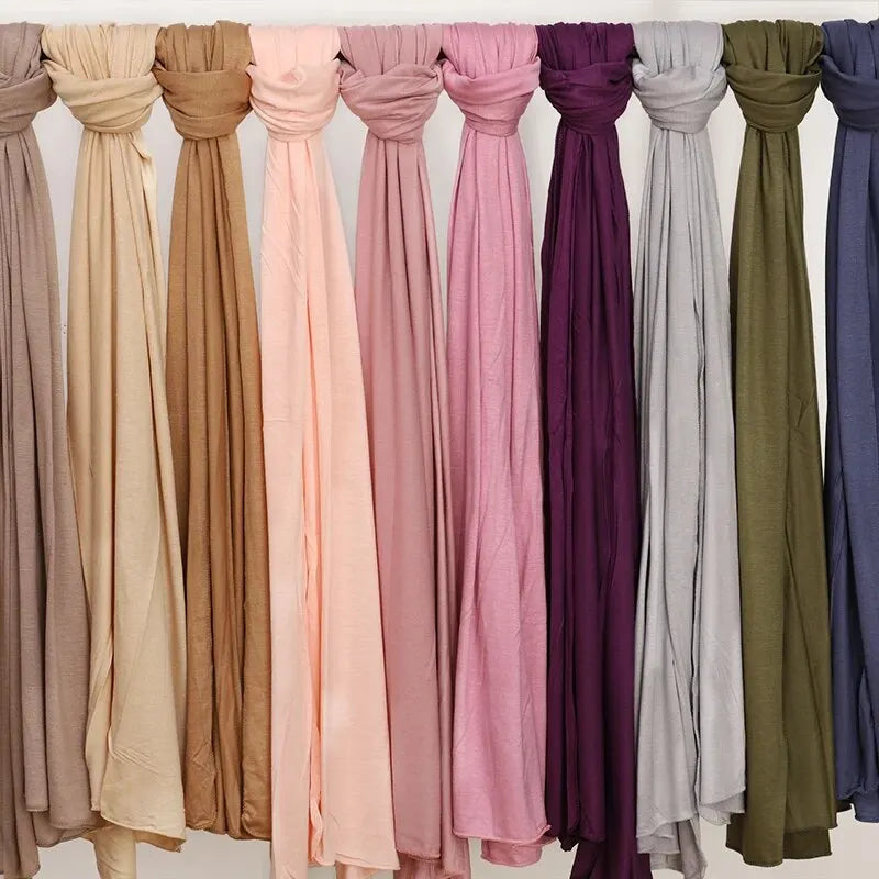 AliExpress Women's Clothing Jersey Woman's Long Shawl Muslim Hijab