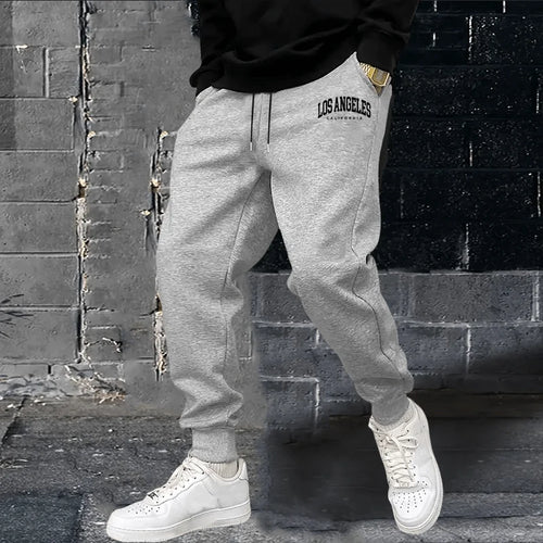 AliExpress Other Men's "Los Angeles" Printed Fitness Sweat Pants