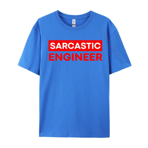 AliExpress Other Men's "Sarcastic Engineer" Print Top T-Shirt