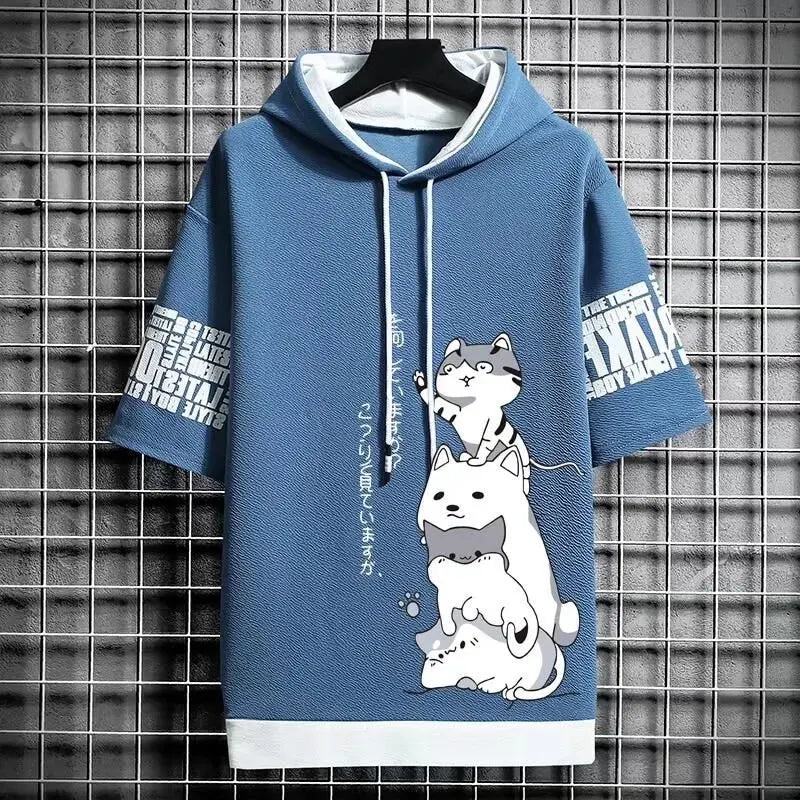 AliExpress Other Japan Fashion Men's Cartoon T-shirt Hoodies