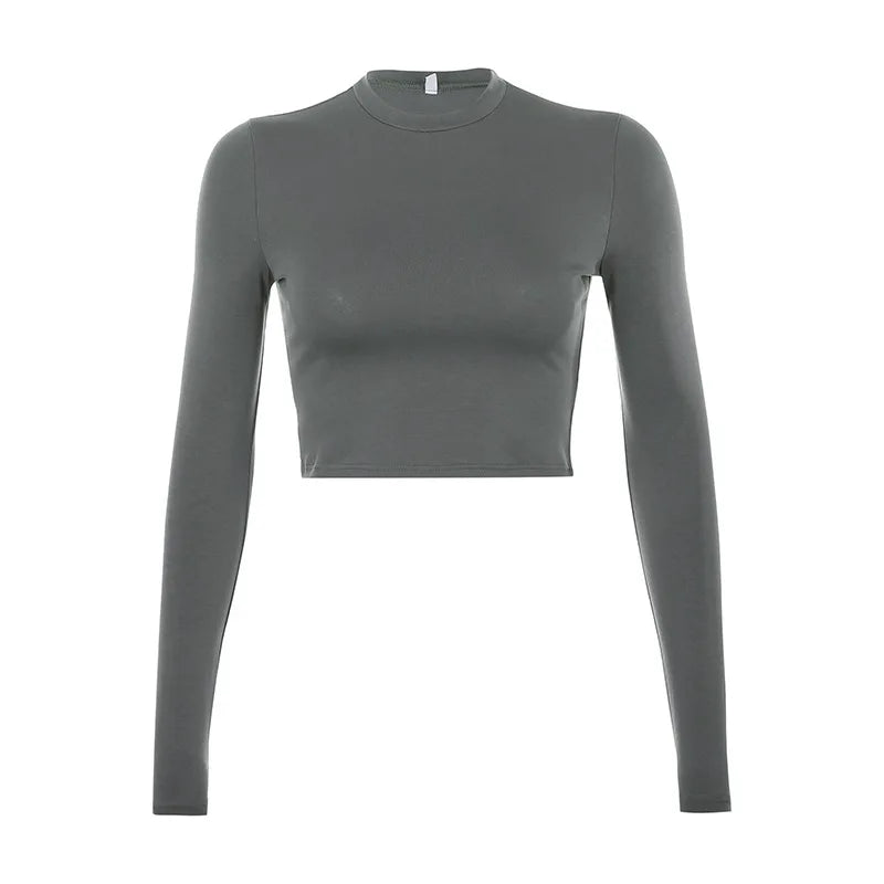 AliExpress Other Woman's Longsleeve Crop Topped T-shirt