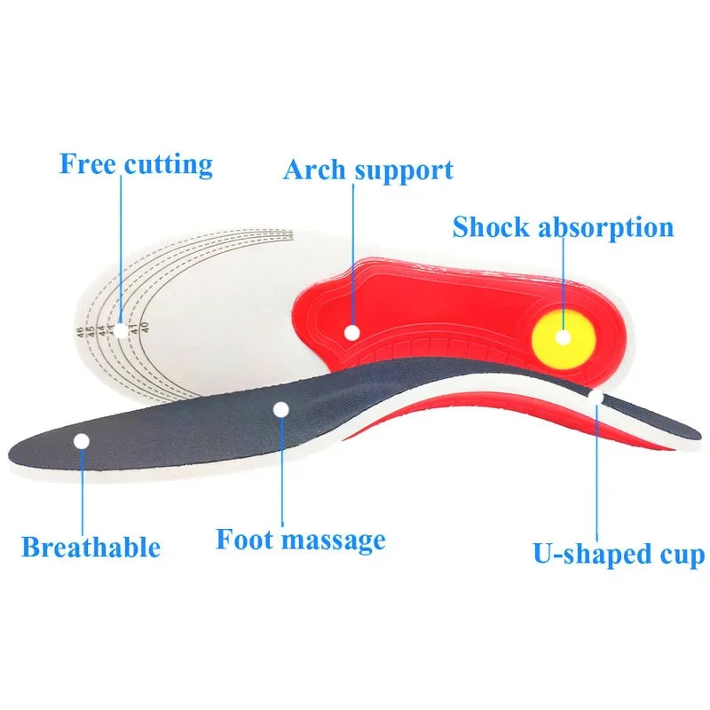 AliExpress Other Orthotic Insole Arch Support Flatfoot Orthopedic Insoles For Foot Ease