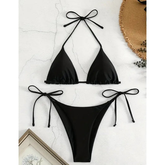 AliExpress Other Women's Sexy Solid-Color Beach Wear