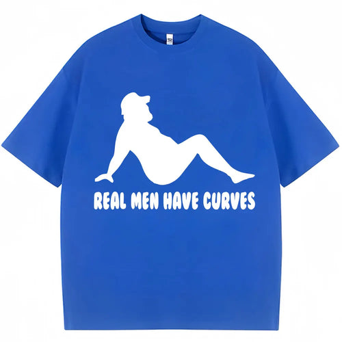 AliExpress Other Men's "Real Men Have Curves" Graphic T Shirts