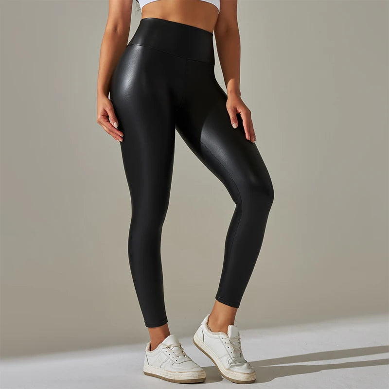 AliExpress Other Woman's High Waisted Leather Leggings