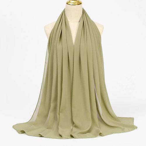 AliExpress Other Muslim Woman's Chiffon Hijabs