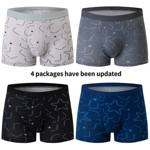 AliExpress Other 4 Pack Men's Printed Boxer Briefs