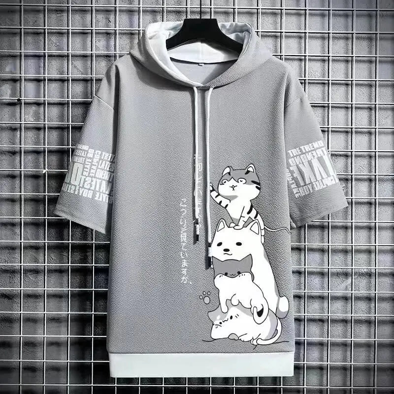 AliExpress Other Japan Fashion Men's Cartoon T-shirt Hoodies