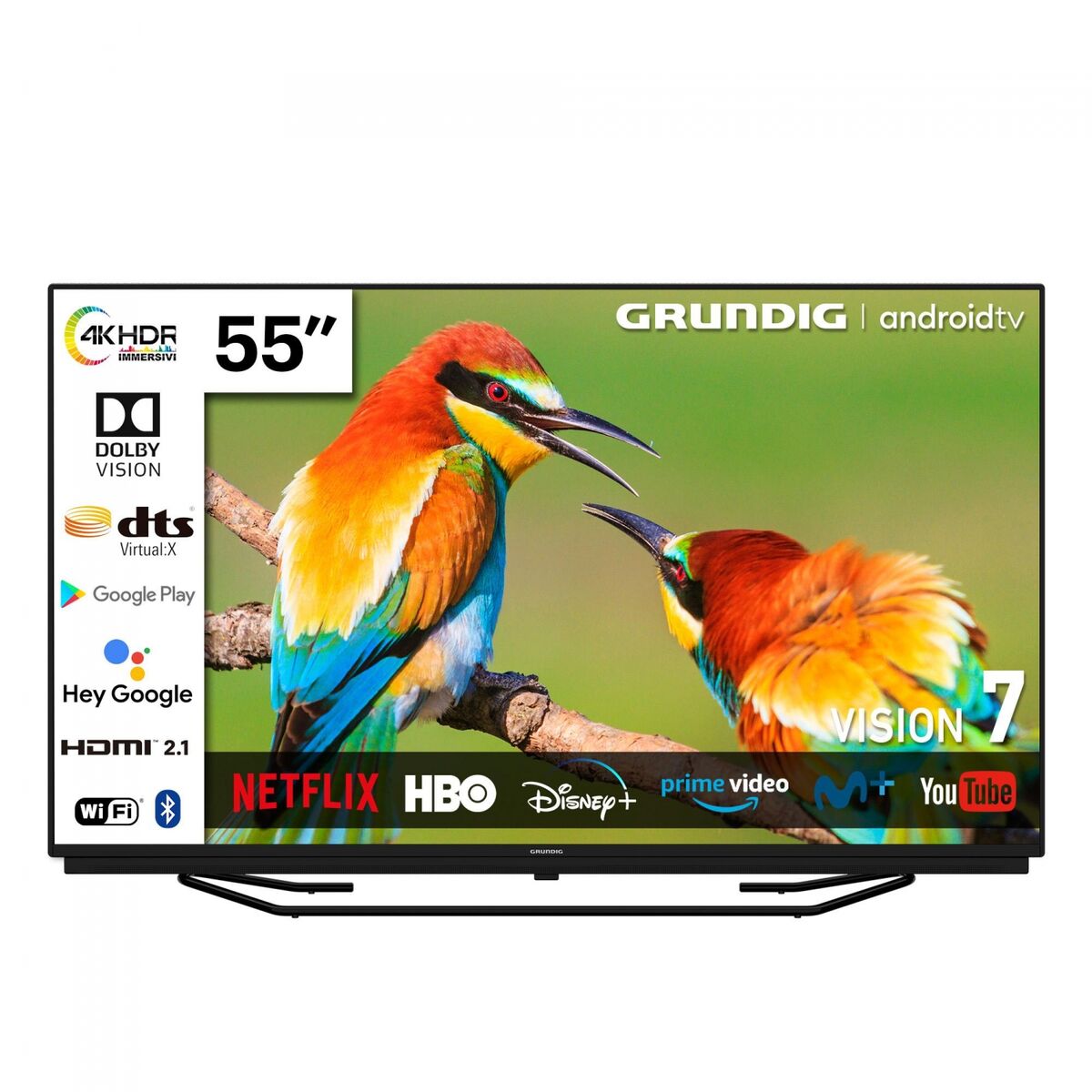 Bigbuy Consumer Electronics 55' Grundig Smart TV 4K Ultra