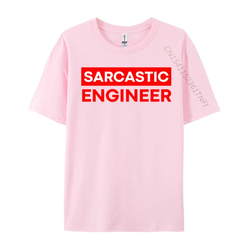 AliExpress Other Men's "Sarcastic Engineer" Print Top T-Shirt