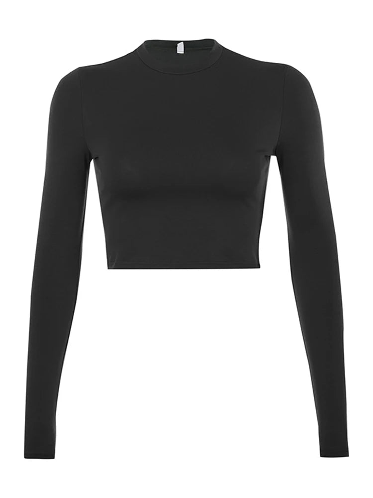 AliExpress Other Woman's Longsleeve Crop Topped T-shirt