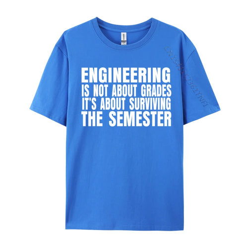 AliExpress Other Men's "Engineering Is Not About Grades" Printed T-Shirt