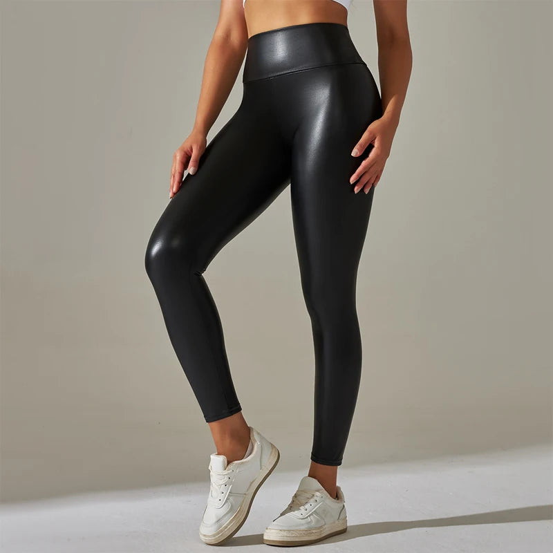 AliExpress Other Woman's High Waisted Leather Leggings